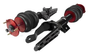 Tesla Model 3 Air Suspension Kit - Front - Air Lift - Double-Bellow Air Springs + Threaded-Body Monotube Shocks - `17-`21